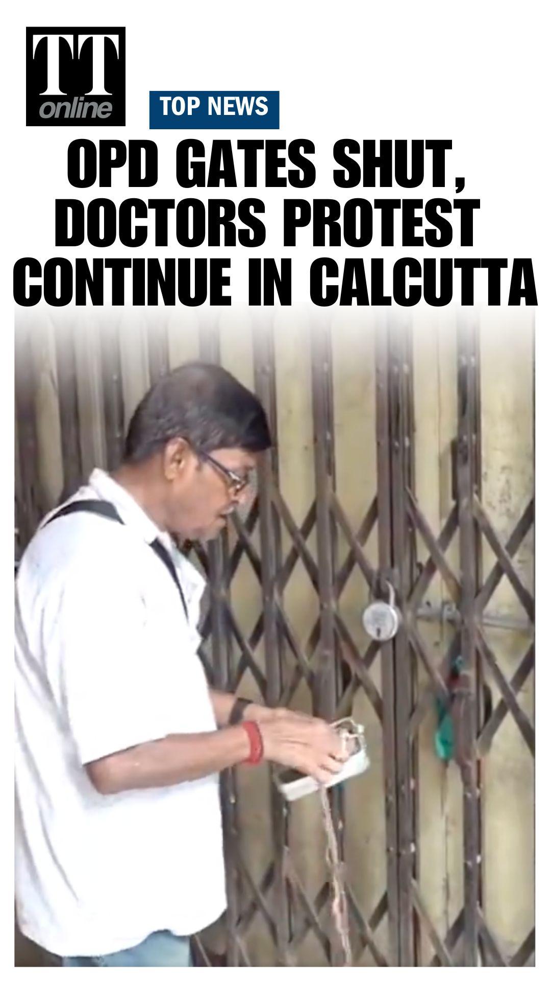 RG Kar Rape and Murder: OPD Services Hit Across Calcutta As Doctors Protest