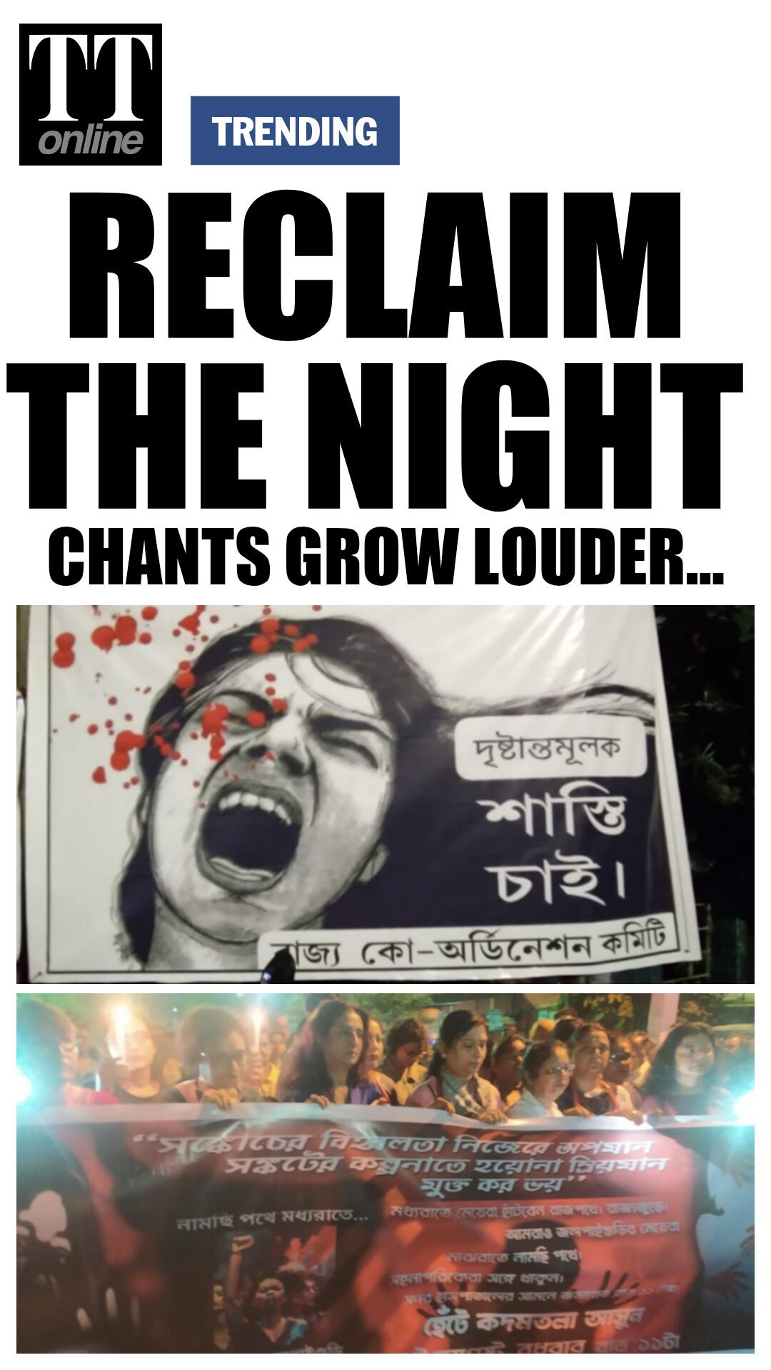 RG Kar Rape and Murder: Women March in Thousands to Reclaim the Night