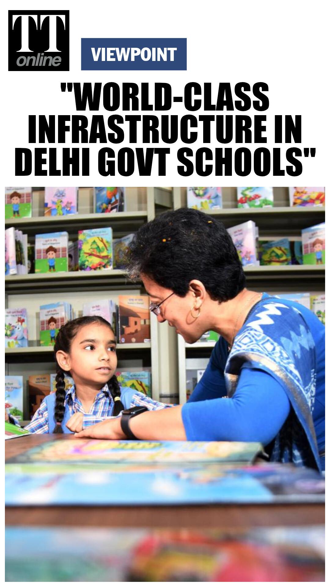 "Students Have Better Facilities in Delhi Govt Schools Compared to Private Schools": Atishi