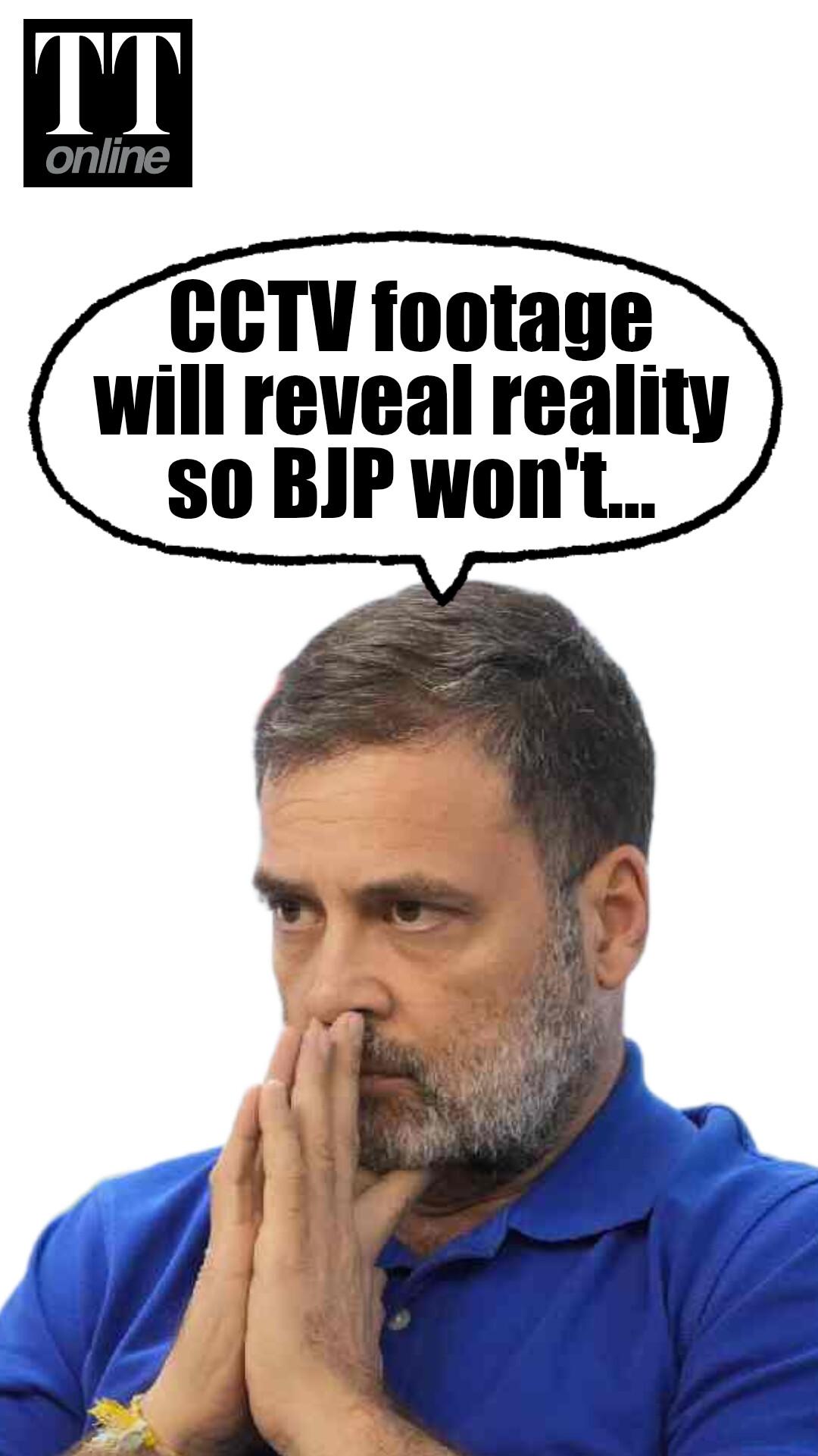 "BJP Won't Show You CCTV Footage...": Rahul Gandhi on Delhi Police FIR Against Him