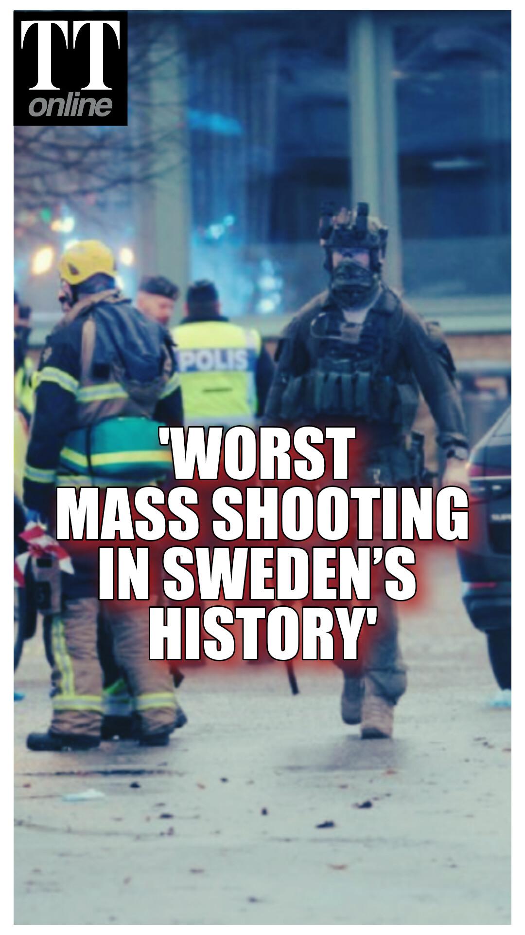 Shooting in a Swedish Adult School Kills 10 People, Gunman Believed to be Dead