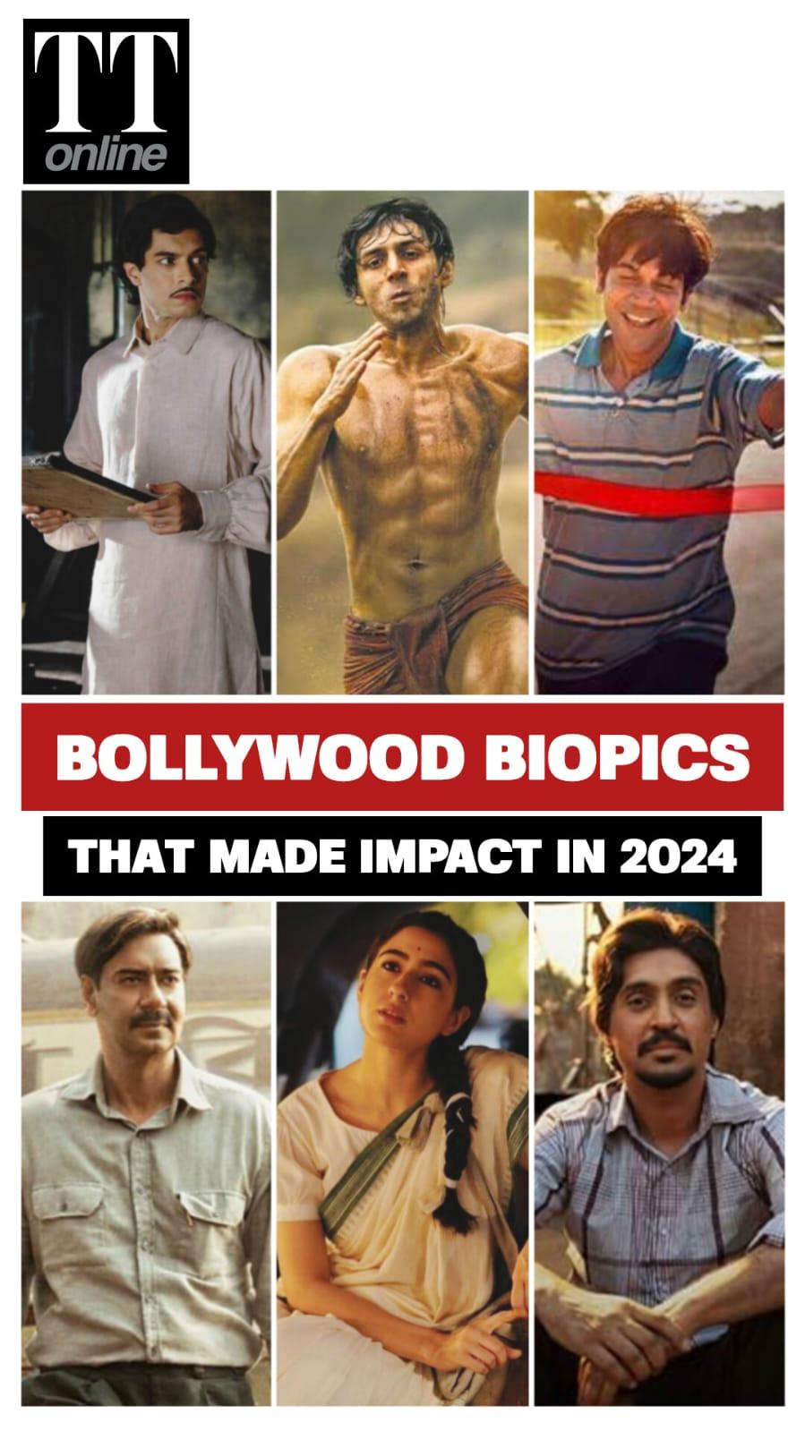 Chandu Champion to Amar Singh Chamkila: Six Bollywood Biopics That Made an Impact in 2024
