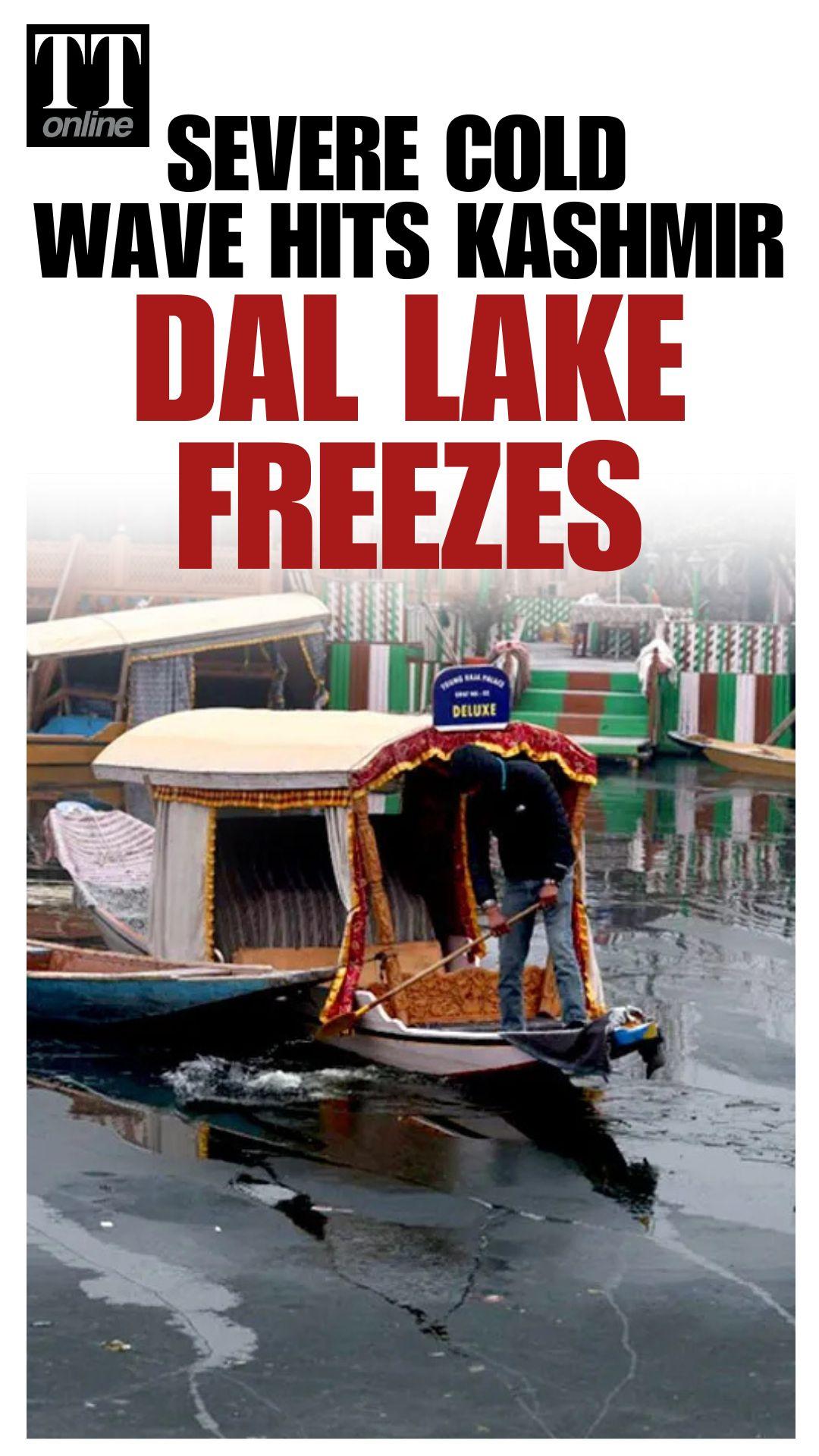 Under the Grip of ‘Chillai-Kalan’, Kashmir’s Srinagar Shivers at -5°C