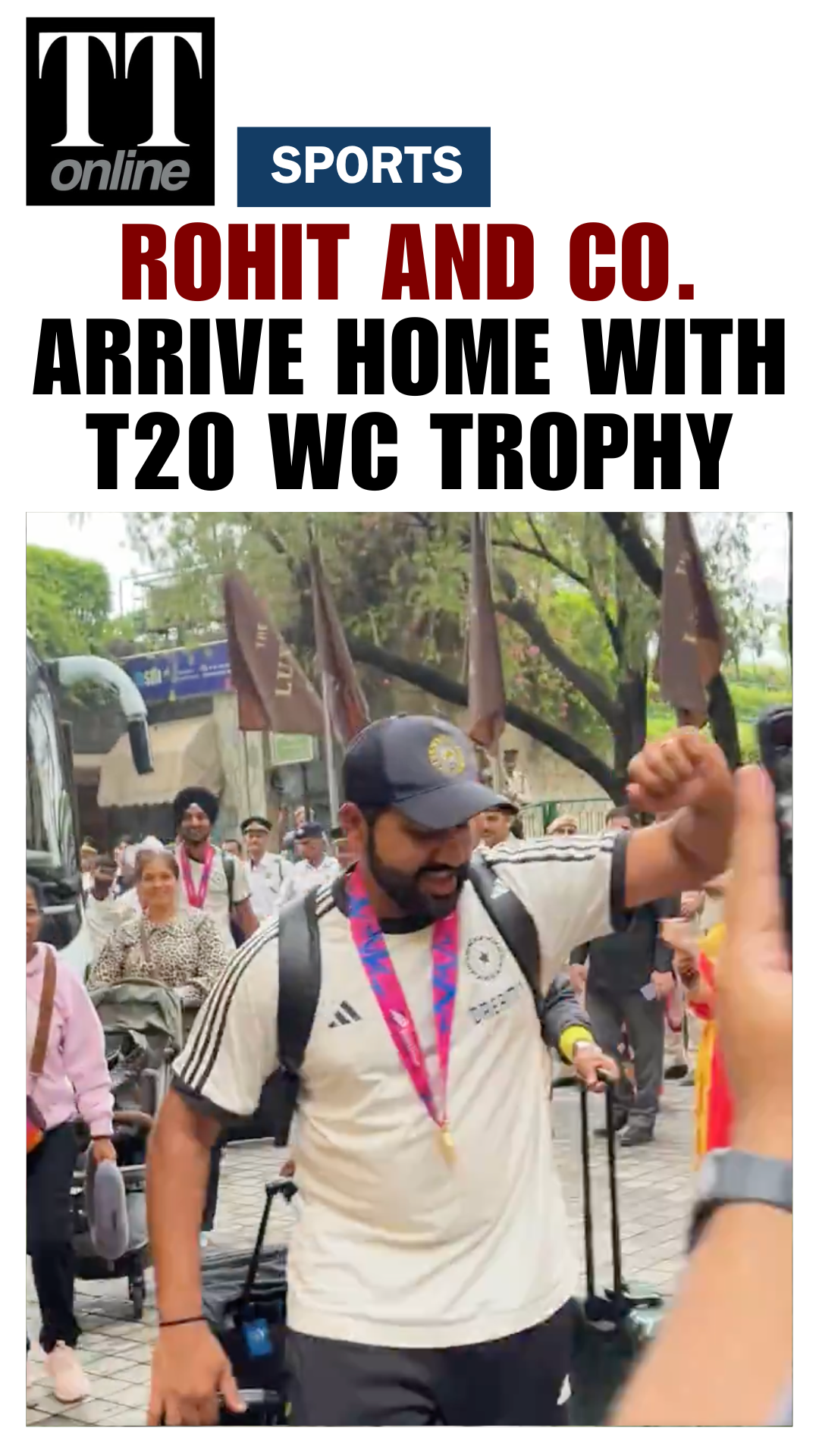 T20 World Champions Return Home to Rousing Celebration