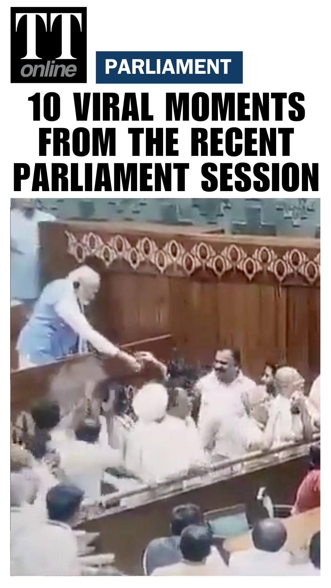 Jibes, Uproar, Fiery Speeches: Viral Moments From First Parliament Session After Elections 2024