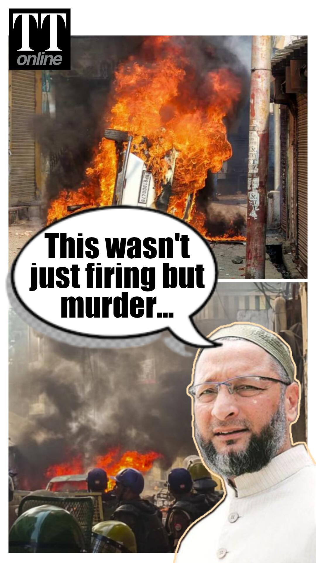 "Officers Involved in the Firing Should be...": Owaisi Condemns Sambhal Violence