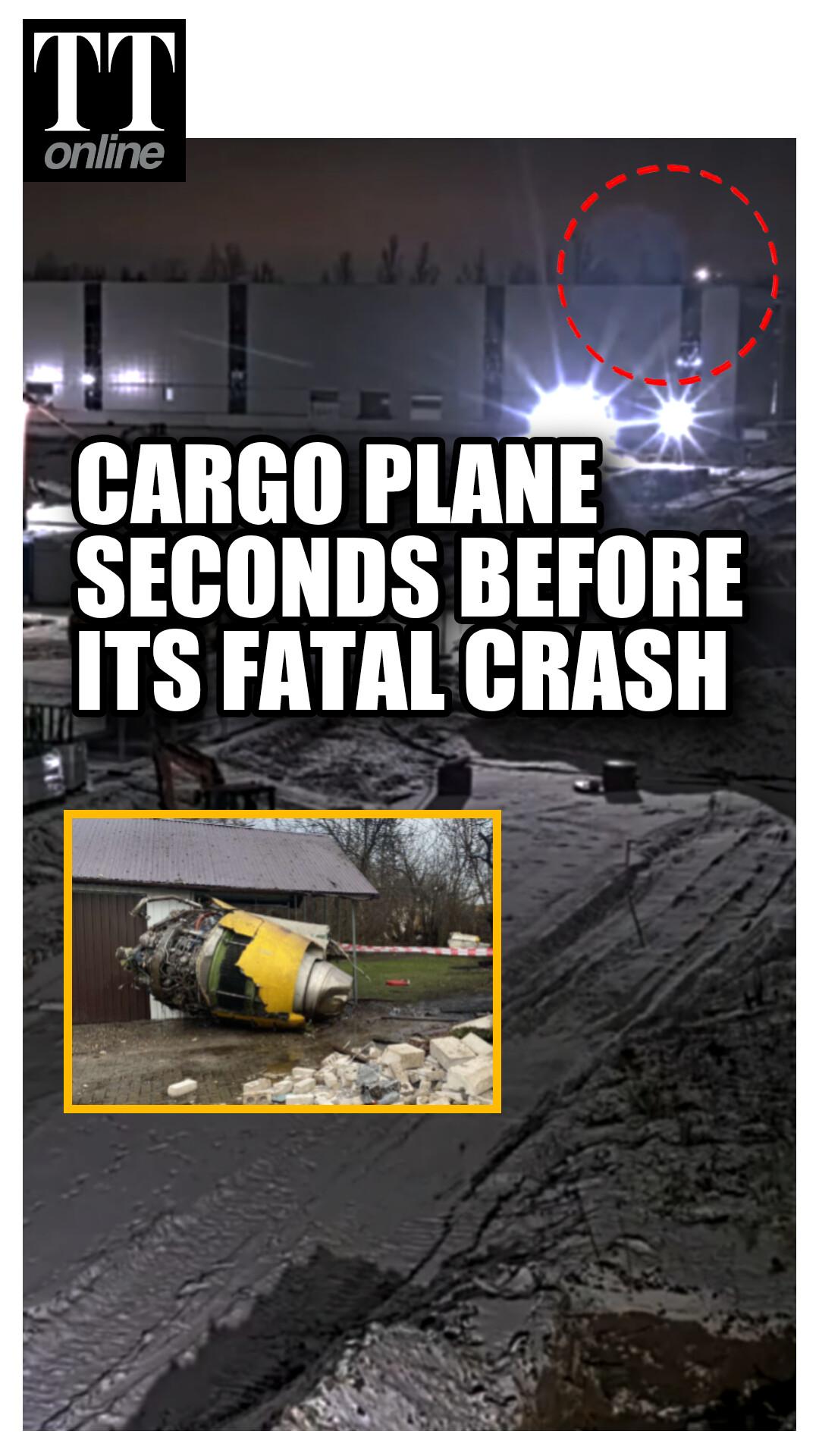 Watch | Moment a DHL Cargo Plane Crashed as it Approached Lithuania's Vilnius Airport