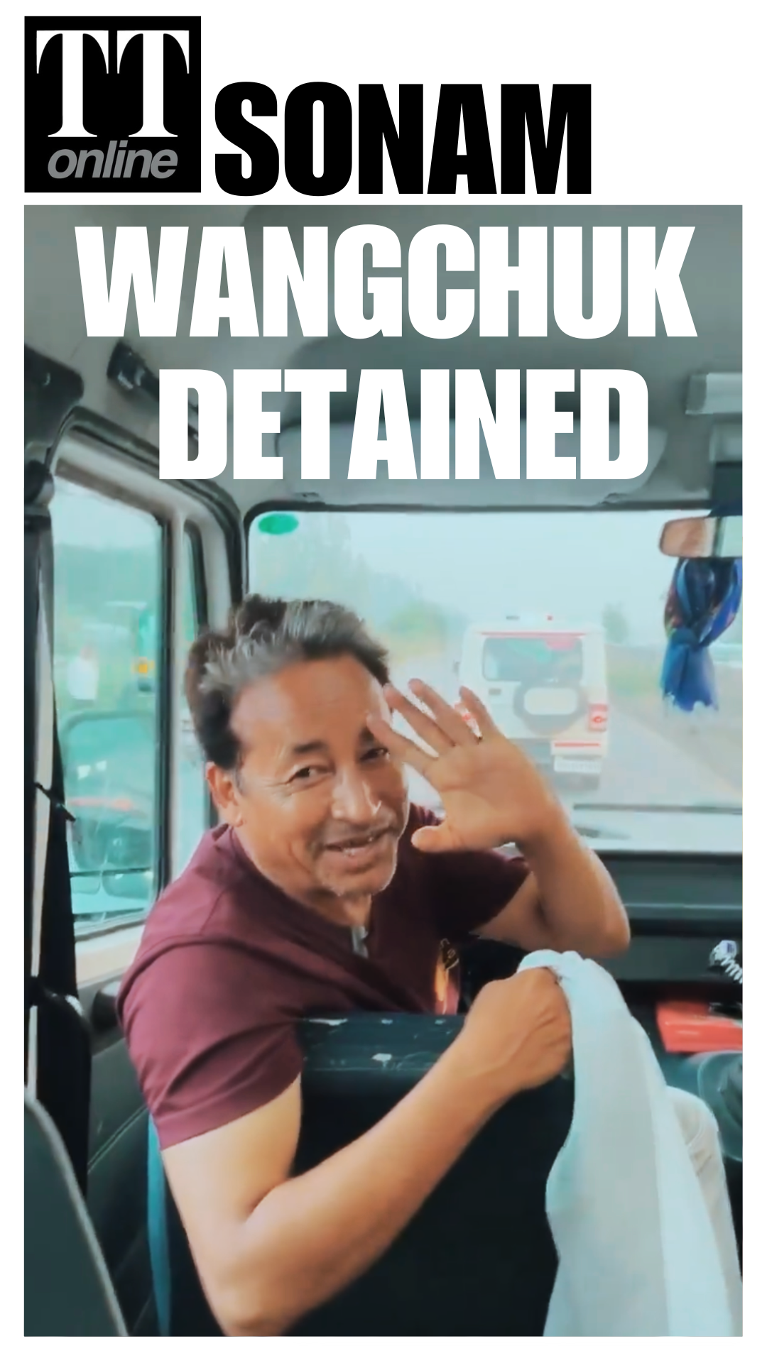 Climate Activist Sonam Wangchuk Detained at Delhi Border